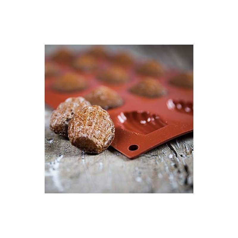 Silikomart 193115 Madeleine Baking Mould 9