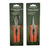 Green Jem Compact Straight Bypass Pruner, Orange, 15x4.5x1.5 cm