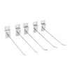 Fdit Slatwall Hooks, Slatwall Panel Hooks Slotted Plate Single Wire