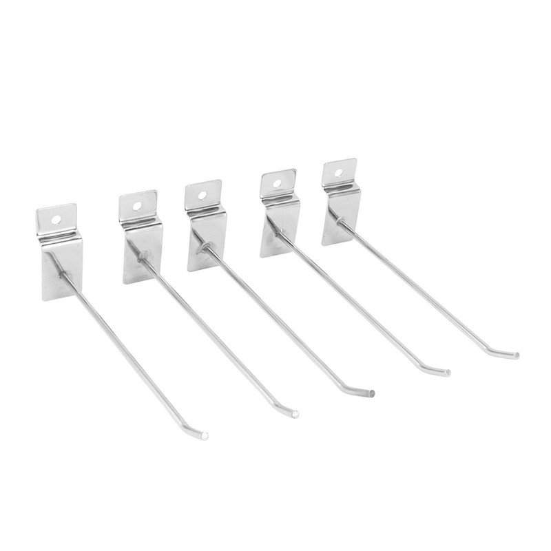 Fdit Slatwall Hooks, Slatwall Panel Hooks Slotted Plate Single Wire