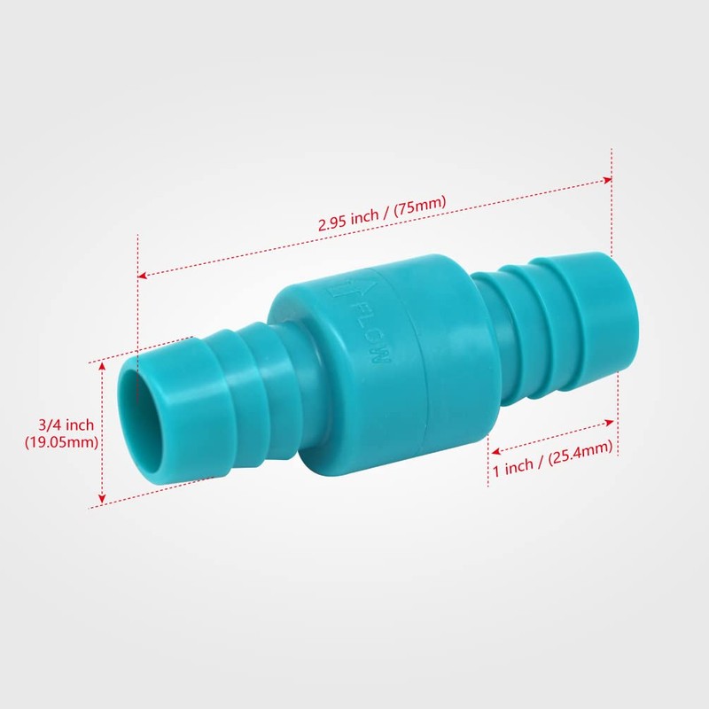 3/4 inch Check Valve, 3/4 inch Marine Bilge Pump Check