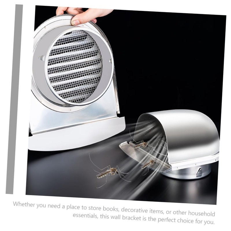 Hohopeti U-Shaped Ventilation Grille Range Hood Vent Cover Outdoor Vent