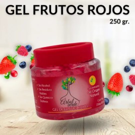 Gel Para Peinar Árbol Verde Fijador Natural Frutos Rojos 250 gr