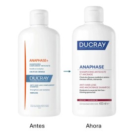 Ducray Anaphase+ Shampoo Anti Caída Fortalece Cabello 400ml