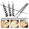 NICAVKIT 7/8 Inch x 12 Inch Long Auger Drill Bit