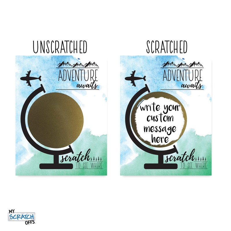 Make Your Own DIY Scratch Off ScratchNotes 20 Pack 3x4