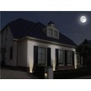 Set of 2 LED recessed floor spotlights, outdoor, square, drivable,
