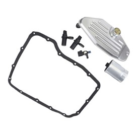 HGOLHZCC 45RFE 545RFE 68RFE Transmission Input Output Pressure Sensors SET WITH 4WD Filter KIT Pan Gasket 99-UP