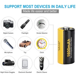 Dimbeit CR123A 3V Lithium Battery, 1600mAH 3 Volt 123 Batteries Lithium Long-Lasting for High Intensity Flashlights and Security Device【Non-Rechargeable】, 12 Pack