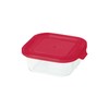 Pyrex CP-8613 Storage Container, 16.9 fl oz (480 ml), Square,