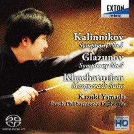 カリンニコフ:交響曲第1番、グラズノフ:交響曲第5番 ハチャトゥリアン:組曲「仮面舞踏会」