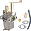 Performance Carb W/Replaceable Main Jet For Coleman CT100U CC100X Mini Bike GK100 SK100 CK100-S Go kart, Carburetor for Predator 79cc Engine; Massimo MB100 79cc, 98cc 154F Engine.
