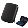 2.5 Inch External Hard Drive Case Shockproof Hard Shell Black