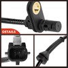 Frankberg 2x ABS Sensor 2-Pins Rear Axle Compatible with Kadjar