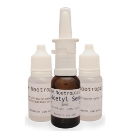 NH Nootropics N-Acetyl Semax .20% (240mcg/spray) - 30mg, 15ml