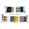 Kosugizen Face Towels, Coordi Hours, Dot & Color, 13.4 x