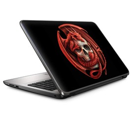 Anne Stokes Skull Embrace | 14" Custom Fit Made to Order Laptop Notebook Skin Vinyl Sticker Cover Decal Compatible with HP Lenovo Apple Mac Dell Compaq Asus Acer