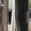 Sliding Door Handles 2 Pcs, Aluminum Alloy Curved Handle Balcony