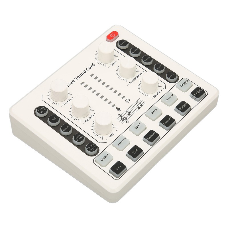 Live Sound Card Multiple Sound Effects Voice Changing Mini Sound