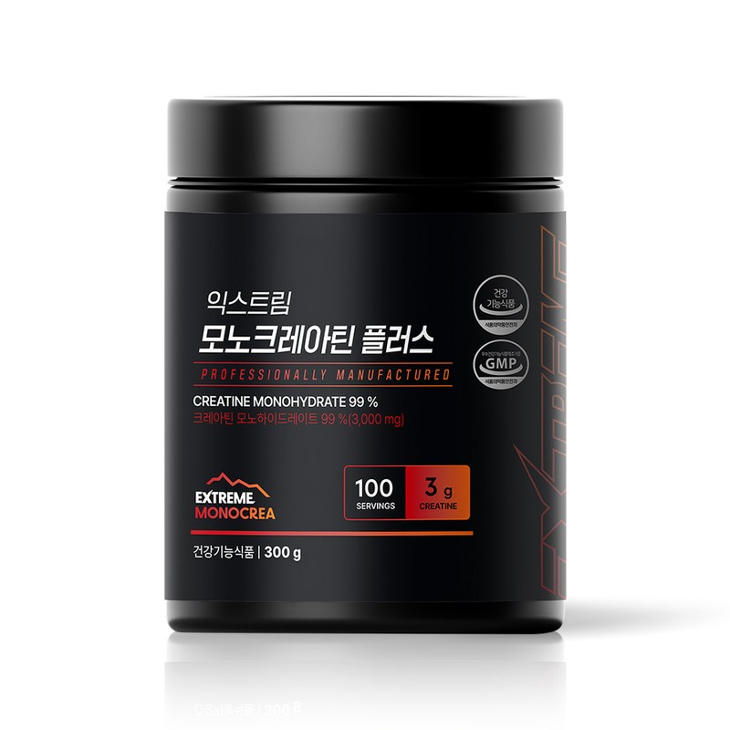 Extreme Creatine Plus Monohydrate Creatine Health Booster 300g, 1 piece
