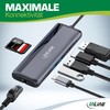 InLine 8-in-1 USB-C Multihub, Docking Station, 8K HDMI & DisplayPort,