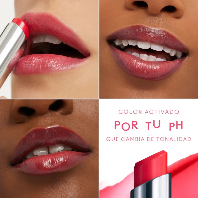 Bálsamo Labial MAC Glow Play Tendertalk Banter Luminoso pH-Reactivo Hidratante