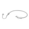 OutstandLong Women Men Snake Chain Bracelet Heart Charm for European
