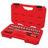 CRAFTSMAN Mechanics Tool Set, 33 Piece, 3/8 Inch Drive SAE/Metric