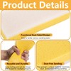 RUBII 4 Pcs Drywall Wet Sanding Sponge, 9 Inch Washable