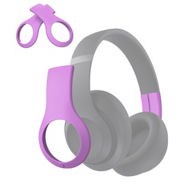 WADVCU Silicone Case Cover for Beats Studio Pro, Durable Outer Earphone Panel Accessories Cover ONLY Compatible with Beats Studio Pro Wireless Bluetooth Noise Cancelling Headphones-Purple