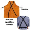 Urby Big and Tall Plus Size Leather Welding Apron For