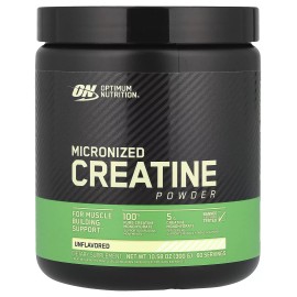Optimum Nutrition, Micronized Creatine Powder, Unflavored, 10.6 oz (300 g)