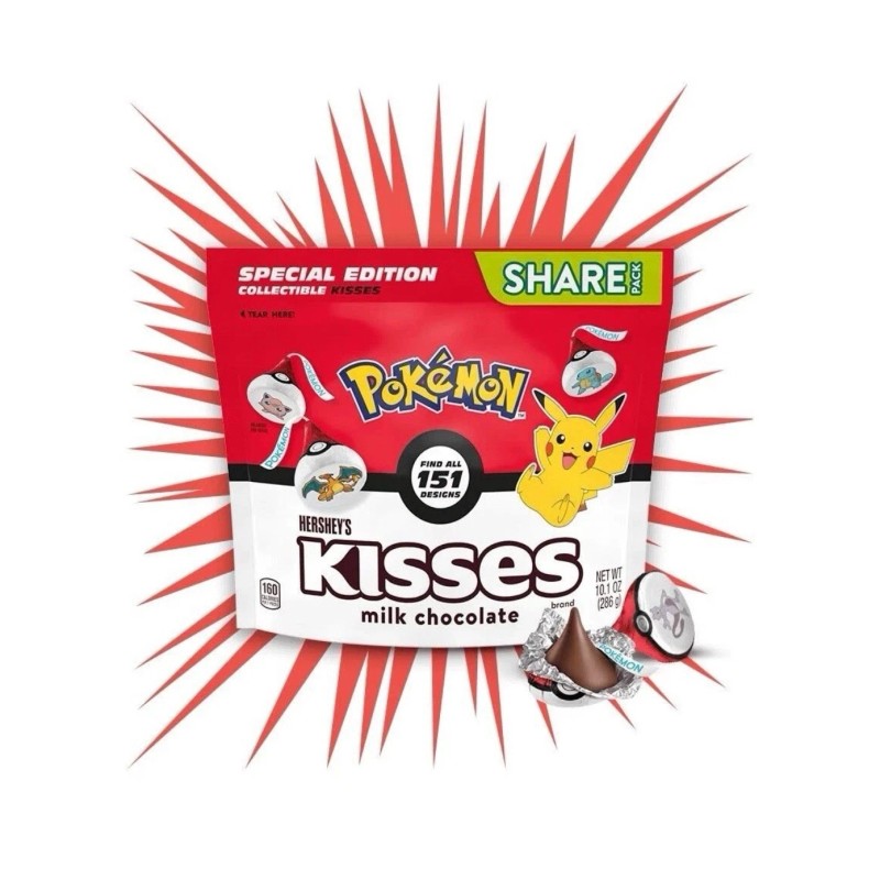 Hershey's Hershey Pokémon 151 Collectible Hershey Kisses Collect Them All