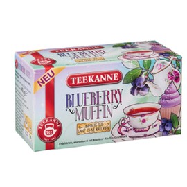 German Teekanne Blueberry Muffin Tea 18 Bags by Teekanne