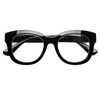 DOOViC Blaulichtfilter Lesebrille Schwarz Damen 2,25 - Großer Rahmen Breite