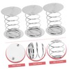 STOBOK 10pcs DIY Spring Base Accesorios para Auto Doll Spring