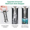 ​Bathroom Sink Drain Strainer,Universal Pop-Up Sink Stopper Hair Catcher, Anti-Clog