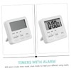 Ciieeo Kitchen Silent Timer Magnetic Countdown Clock with Alarm for