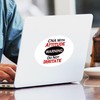 CafePress Attitude CNA Sticker Oval Car Bumper Sticker