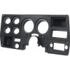 OER 75-77 Chevy/GMC C10 Truck Black & Silver Dash Bezel