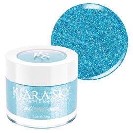 Kiara Sky All-In-One Acrylic Nail Powder | Multi-Use Dip & Acrylic Powder | Sculpting, Overlay & Dipping 2 oz, Blue Lights