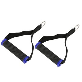 Resistance Bands Handles Strength Training Heavy Duty Pull Handle Grips Gym Fitness Workout EquipmentBlue