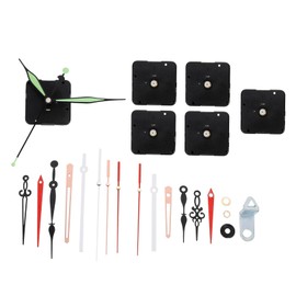 TEHAUX 6 Sets High Torque Clock Movement Kit with Various Clock Hands for DIY Repair and