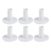 VORCOOL 12Pcs Golf Rubber Tee Holder Golf Mat Tees for