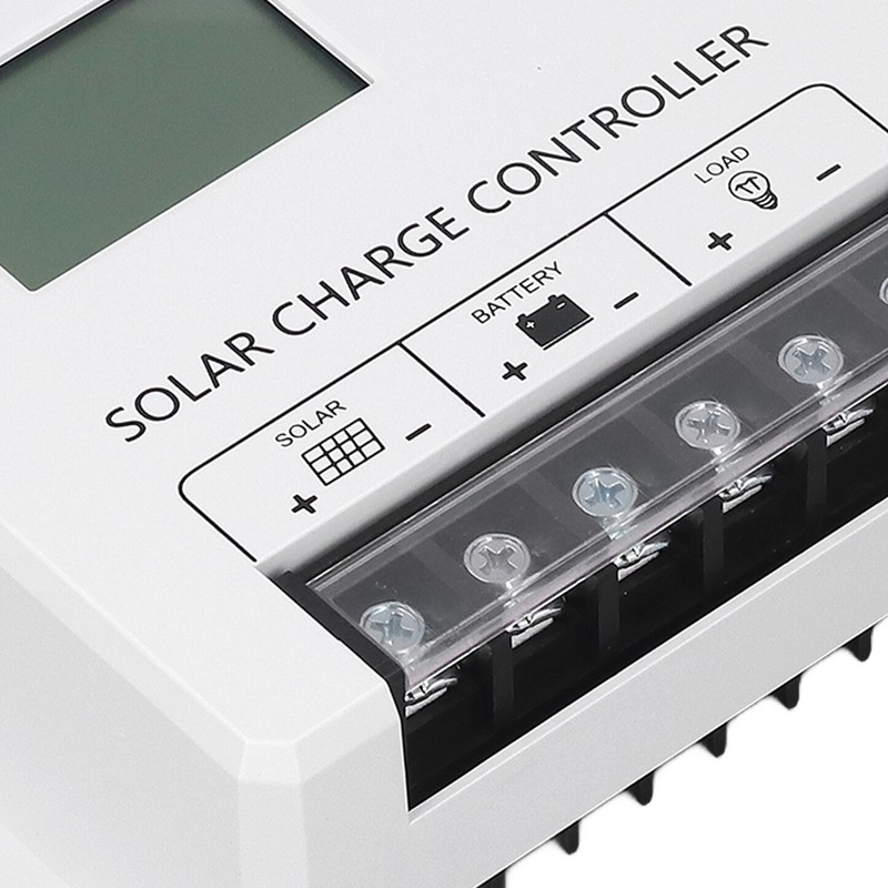 PWM Solar Charge Controller Parameter Automatic Adjustment Large LCD Display