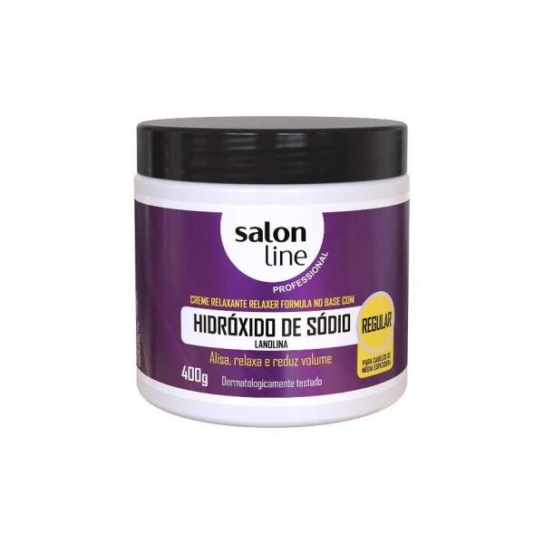 Undisclosed Salon Line Hidroxido de Sodio - Creme Relaxante Lanolina