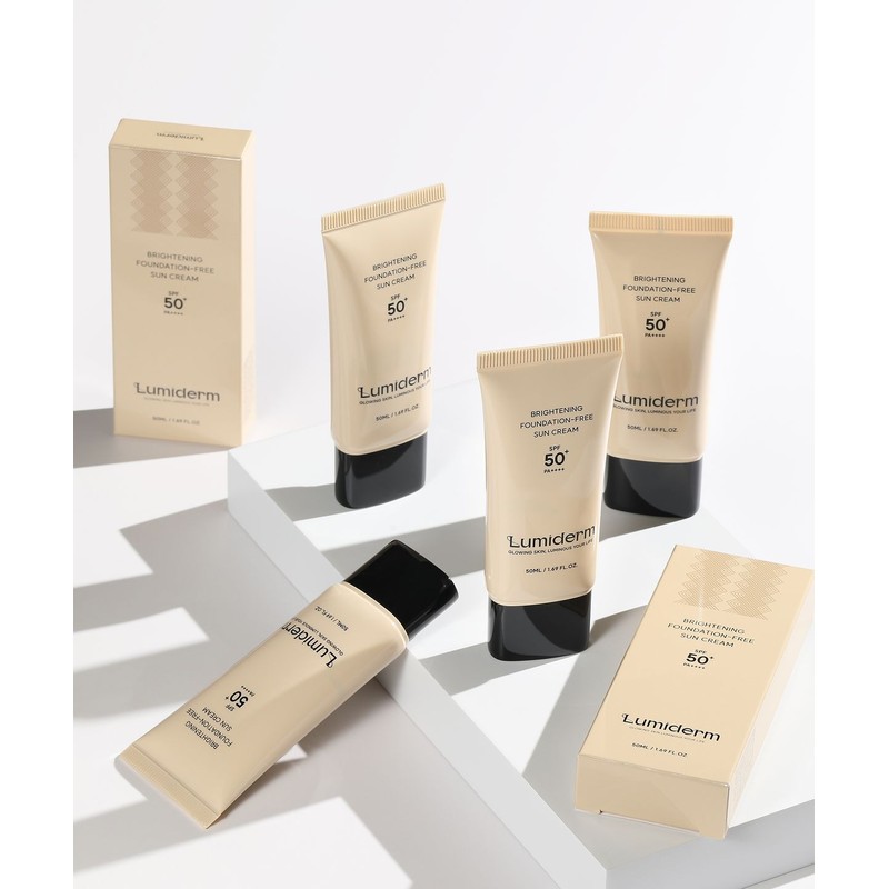 Lumiderm Brightening Padefree Sunscreen 50ml SPF50+ PA++++ (Set of 3)