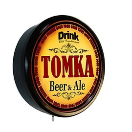 Goldenoldiesclocks TOMKA Beer and Ale Cerveza Lighted Wall Sign