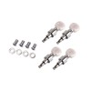 Alnicov Geared Banjo Pegs Machine Heads with Pearled Pegs for
