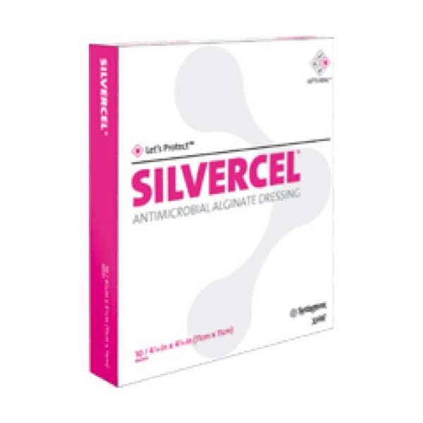 53800112 - Silvercel Antimicrobial Alginate Dressing 1 x 12 Rope, Box of 5